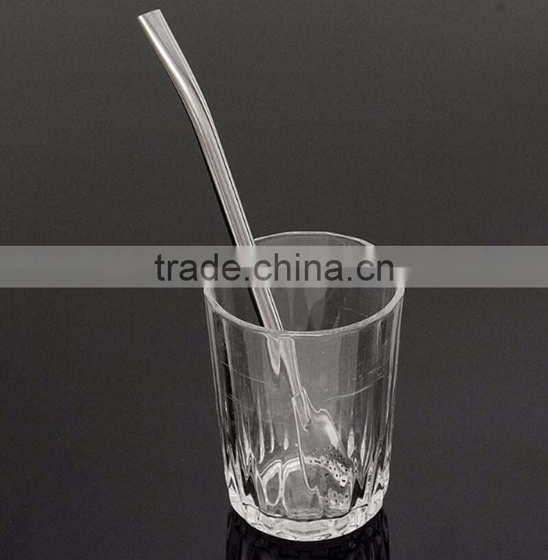 High Quality Stainless Steel Drinking Straw,Filter Metal Straw With Round Head