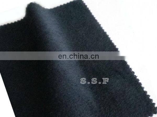 factory wholesale woolen 100% pure cashmere coat fabric (450g/sqm)