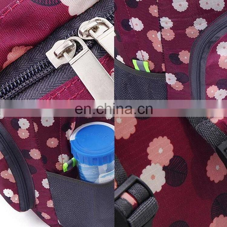 Women Fold Backpack Girl Leopard School Shoulder Bags Rucksack Travel Daypack