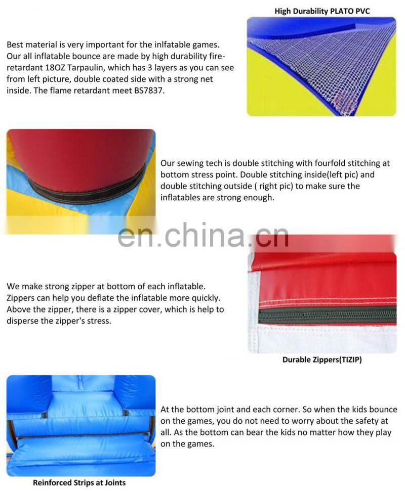 Inflatable Games PVC Material and obstacle course, inflatable obstacle Type inflatable obstacle for kids