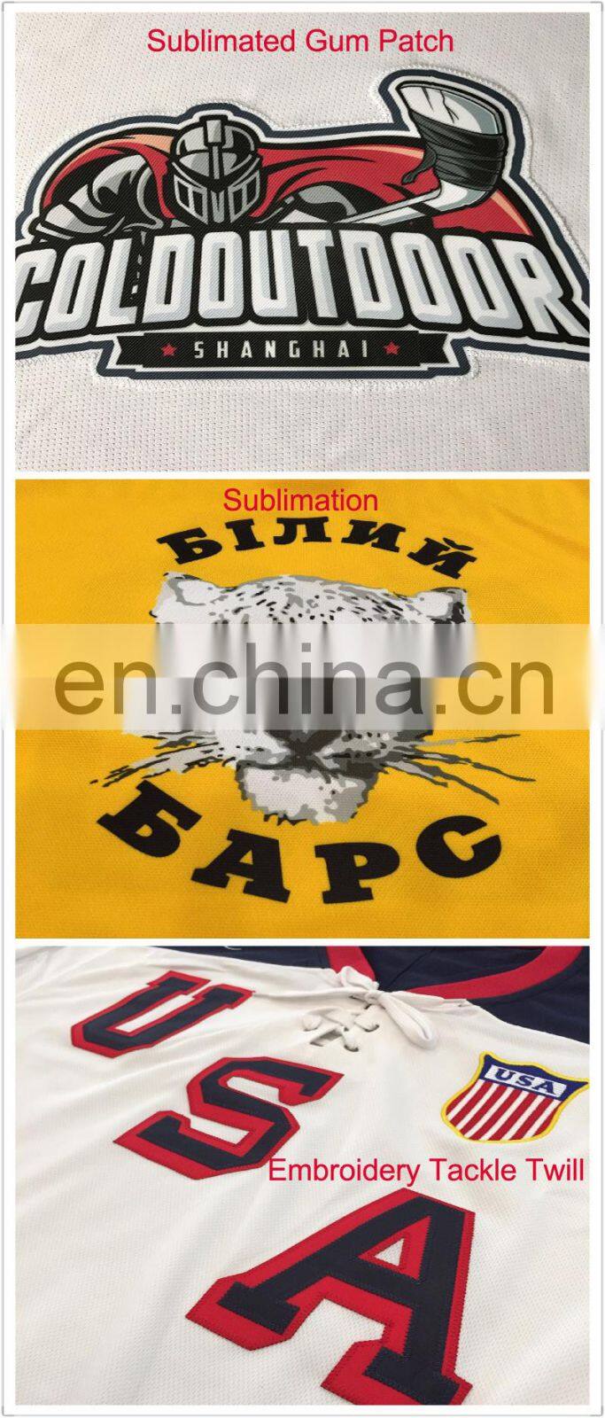 high quality custom hockey jersey ice hockey shirts away chicago blackhawks