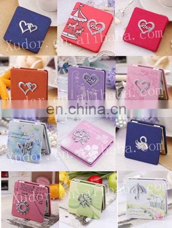 HOTEST POPULAR MAKE UP ROUND COSMETICS AMERICAN SOUVENIR MIRROR