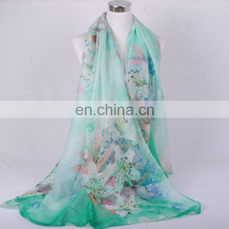 New arrival cotton voile scarf wholesale cheap