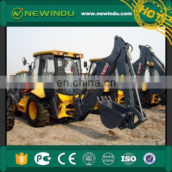small 1m3 bucket capacity backhoe loader XT870
