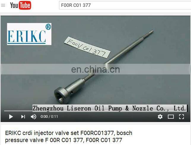 auto oil pressure control valve FOOVC01377 and F ooV C01 377 diesel valve for 0445110362 0445110363