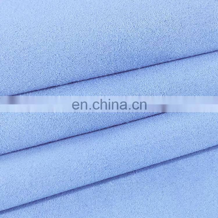 100% polyester fabric suede fabric sofa upholstery fabric
