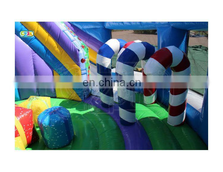 Christmas  inflatable fun city for sale