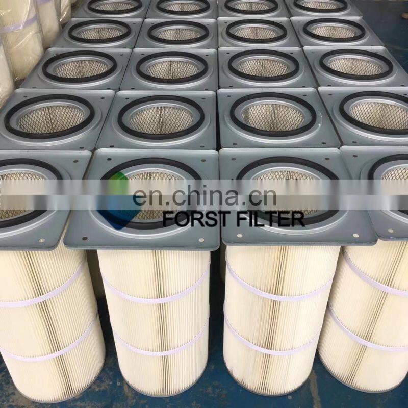 FORST Industrial Synthetic Fiber Dust Cartridge Filter For Air Powder