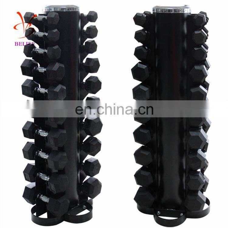 Factory Direct 10 Pairs Dumbbell Sets Rack