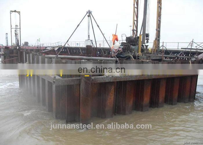 cheap price retaining walls steel sheet pile U type SY295 SY390 15M length