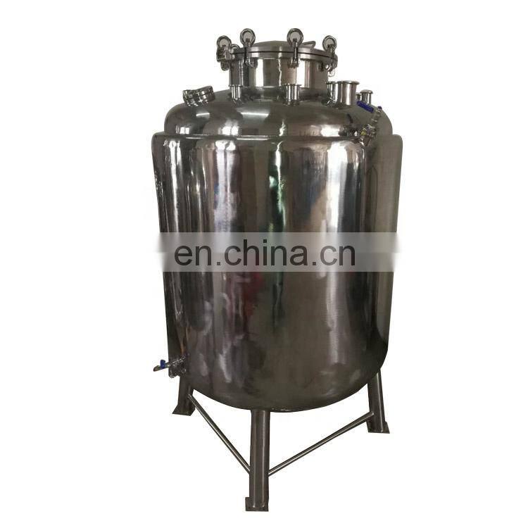 Hemp CBD Stainless Steel Hydrocarbon Jaketed Tank For Hemp Oil Extraction Systems Equipment