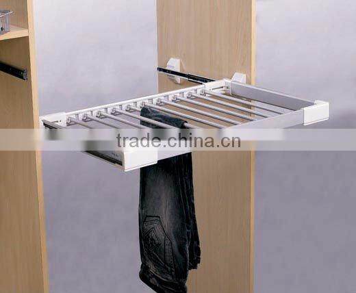 Top-fixing hanger trousers rack