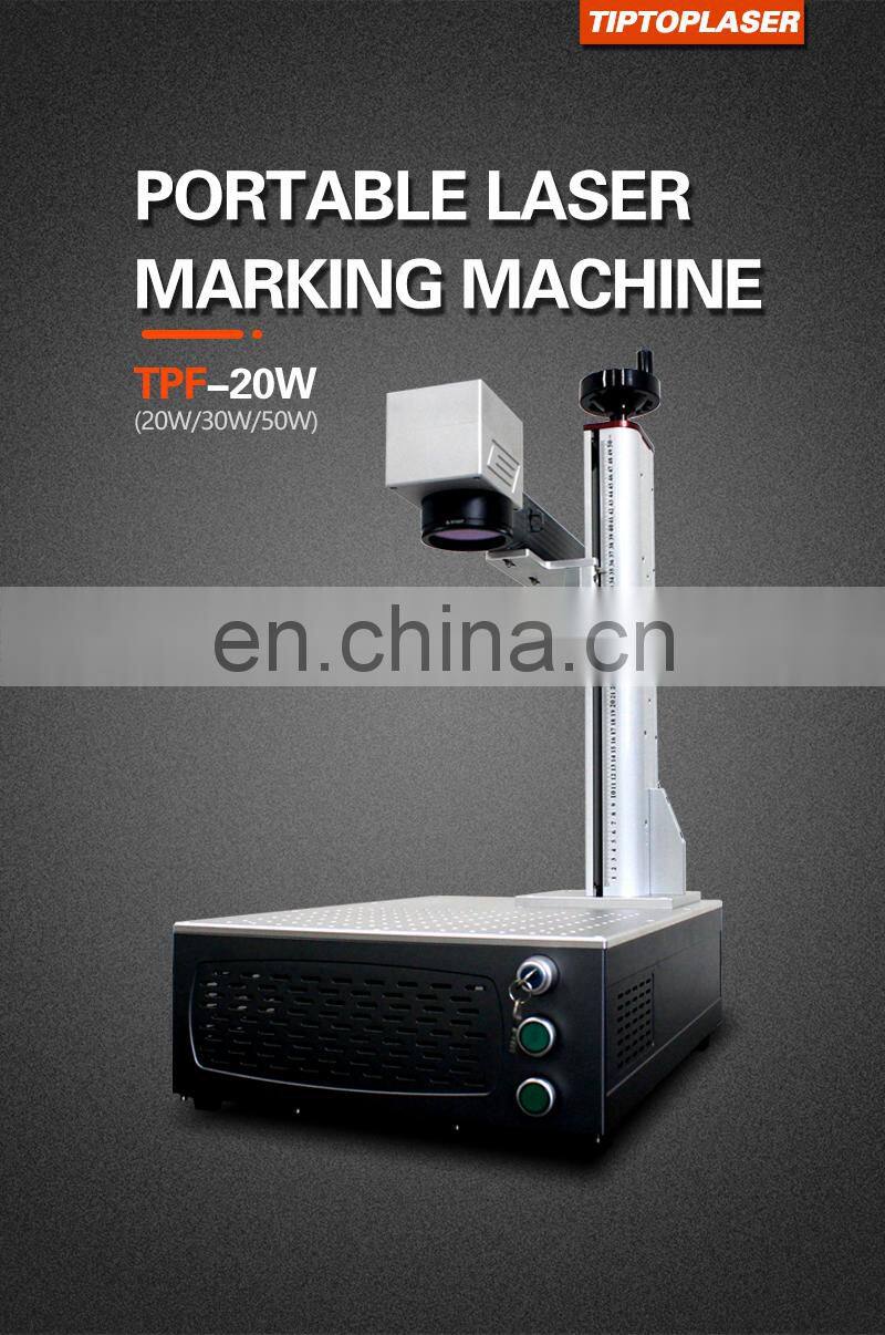 Efficient fiber laser rotary marking rings/ round metal engraving machine