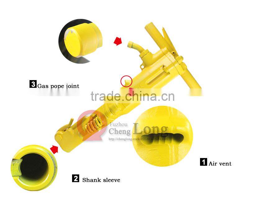 Pneumatic Tools B87C jack hammer match air compressor