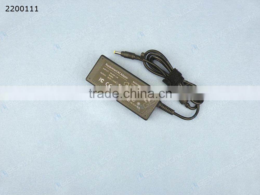 High Copy Laptop AC Power adapter for HP COMPAQ 18.5V 3.5A 4.8*1.7mm 65W