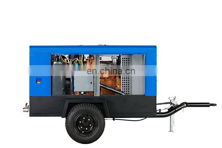Liutech Most Efficient 17bar Portable Screw Compressor For Ground Engineering Drilling