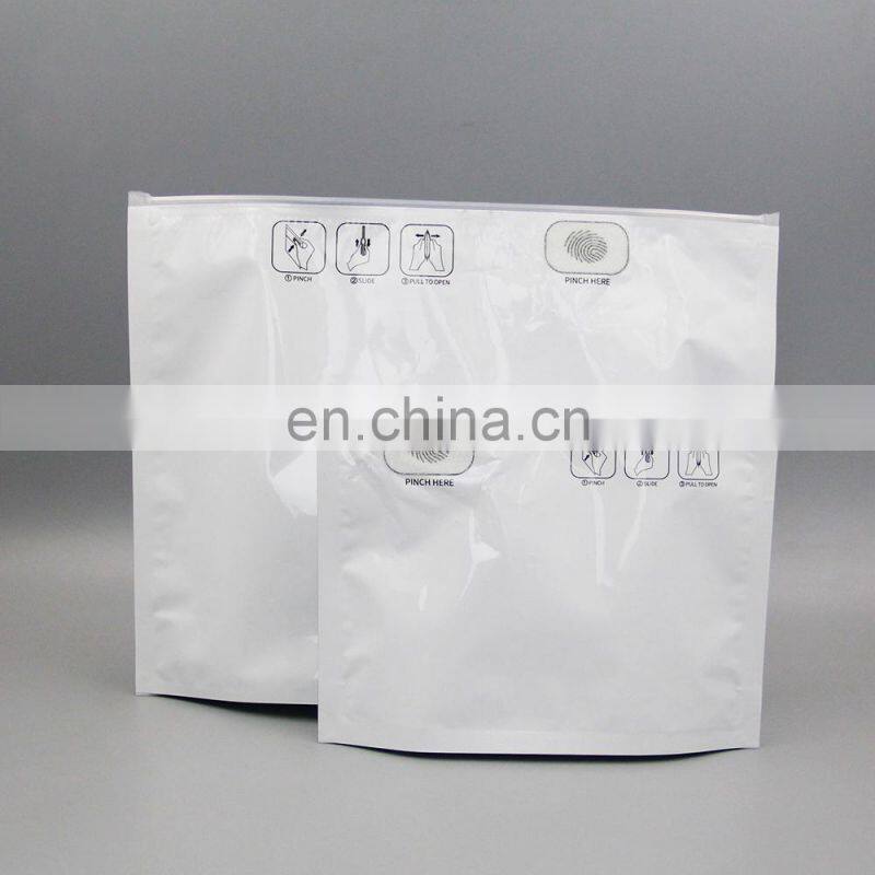 Pinch N Slide Custom Printing Mylar Zip lock Proof Pouch Child Resistant Exit Bags