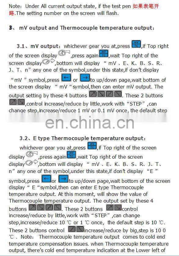 LB01 4-20mA/0-10V/mV Resistance Current Voltmeter Signal Generator Source Calibrator