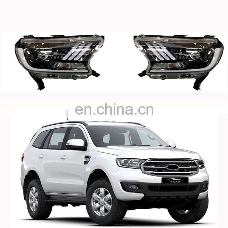 Good quality car led car parts LED Head lamp Head light Headlight for Everest