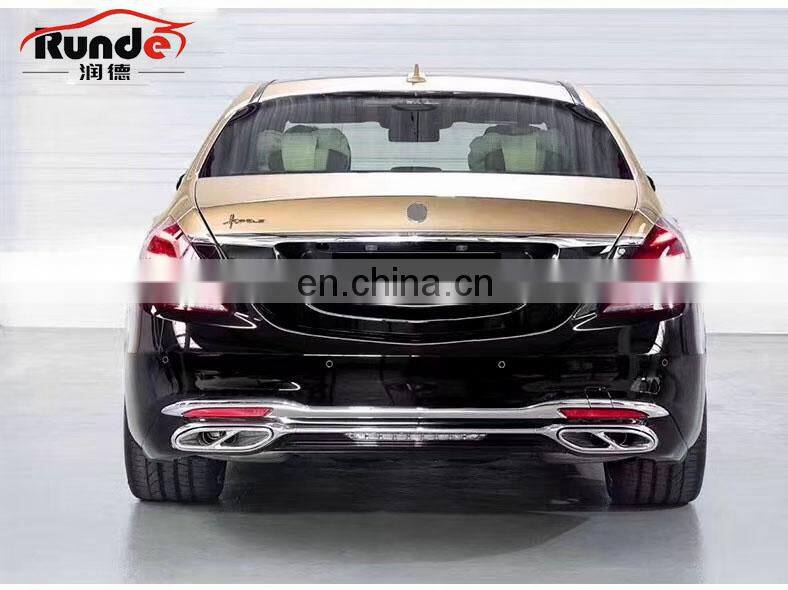 RUNDE MABAH Style Auto Car Full Bodykits Upgrad Facelift for 2014-2020 Mercedes S-Class W222