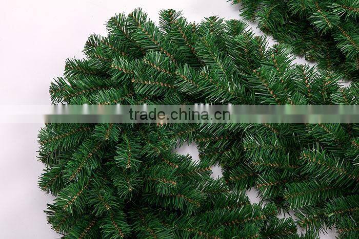 2015 dense pvc tips artificial xmas garland