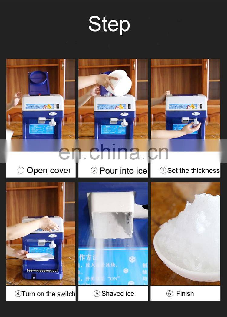 fully -automatic ice shaving machine/ice crusher machine