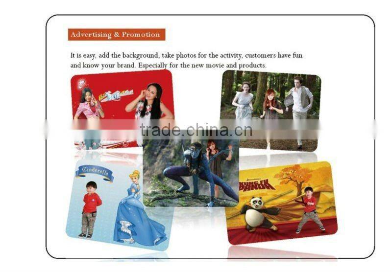 new product 3D photo kiosk vending machine For Happy Photos to rental