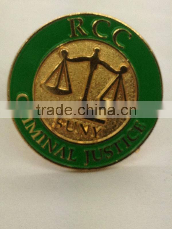 number custom logo soft enamel lapel pins/custom badges