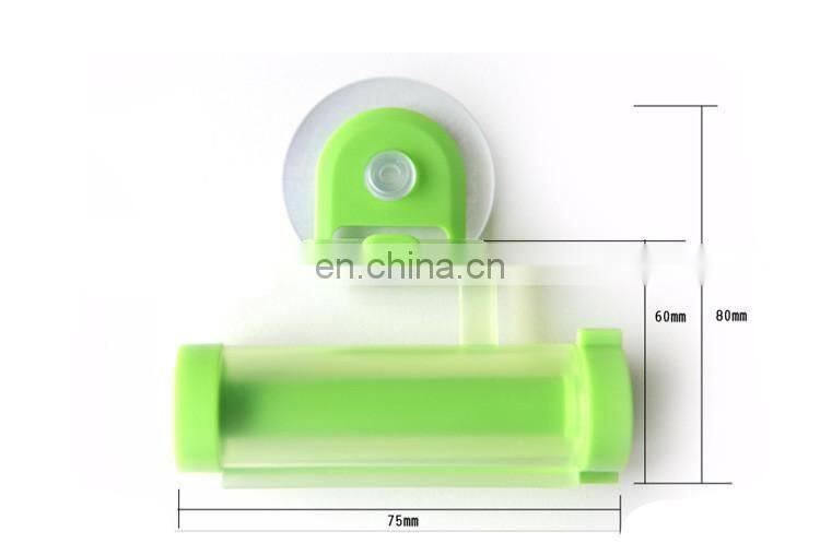 Manual Dispenser Rolling Squeezer Toothpaste Dispenser Tube Sucker Holder Bathroom Accessories