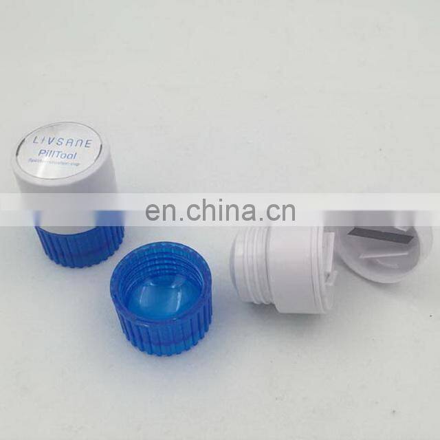 Custom Logo Multifunctional Pill Box Mini Pill Grinder With Cutter