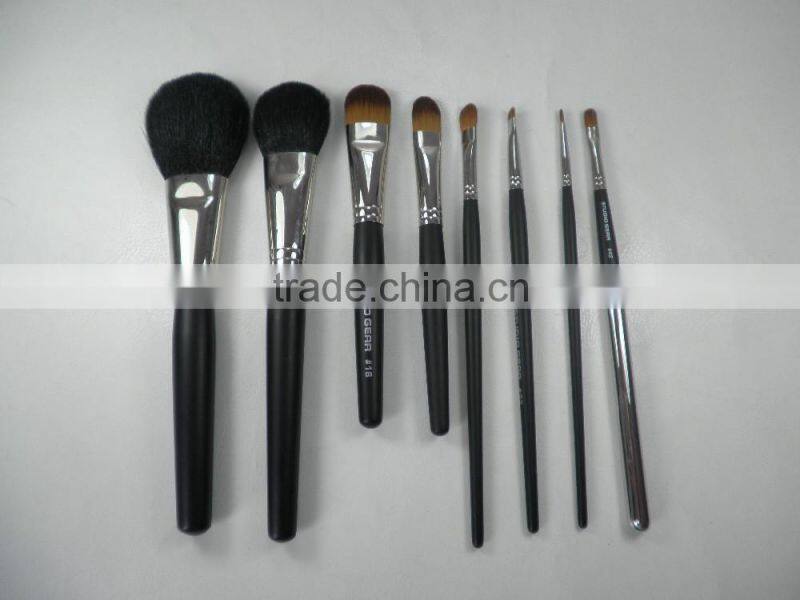 Facotory direct sale high-end brushes set for 7 piece Professional Makeup Brush set with sythetic Hair