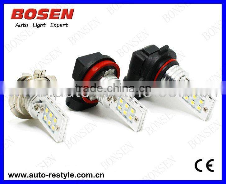 fog light 7440/7443 12W led sumsung chip 2323 auto bulb