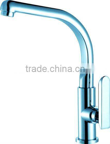 brass kitchen tap