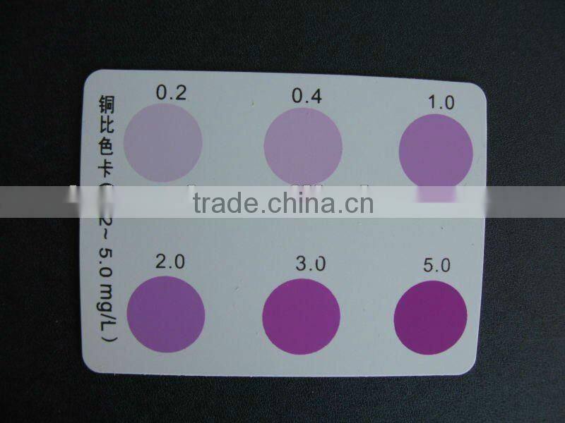 Wholesale factory price heavy metal copper ion test kit
