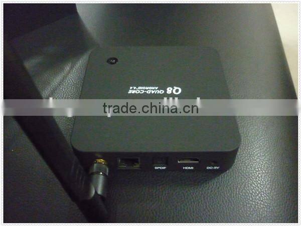 RK3288 Android 4.4 Quad core smart tv box 2G/8G Pre-installed XBMC 13.1 support Wifi+Bluetooth+Youtube+3D