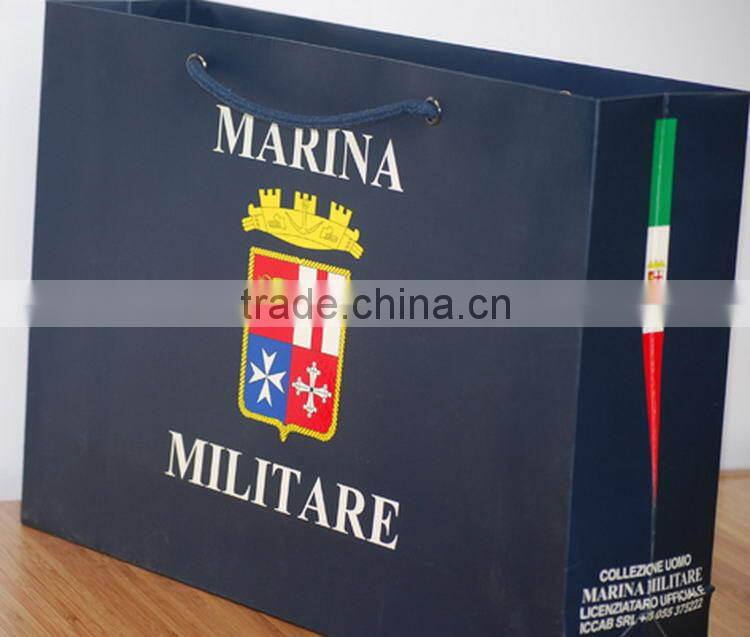 Made in china top sell luxury printing paper shopping bag
