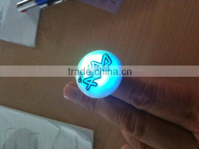 china wholesale led glowing finger ring , led flashing ring light , barware supplying custom logo led ring