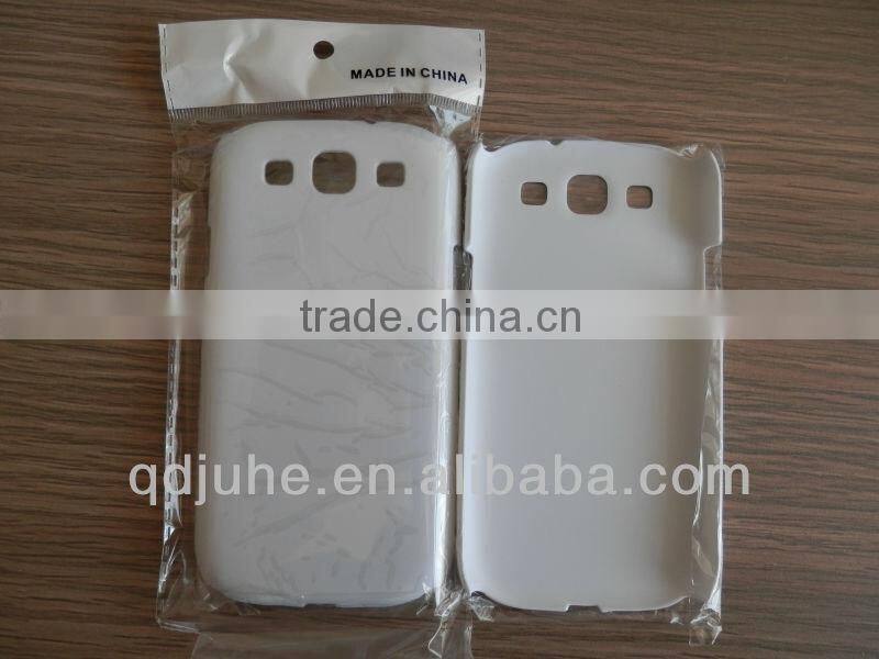 hot sale 3D blank sublimation cover for Samsung GALAXY S3