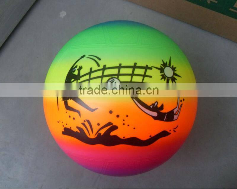 Rainbow ball, PVC ball