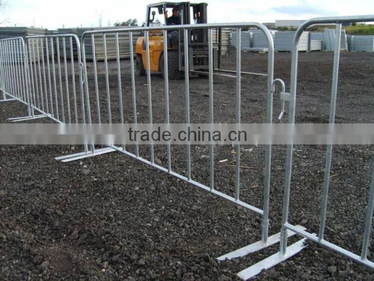 hot dipped galvanized steel traffic crowd contral Barriers