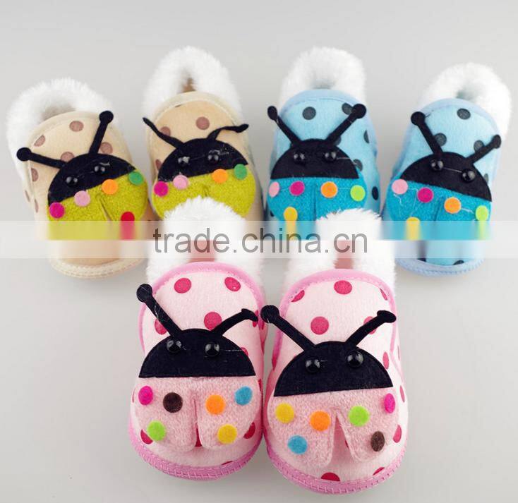 Cartoon baby shoes children shoes warm soft non slip bottom shoes shoes and baby shoes