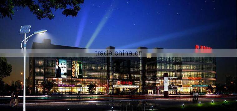 Multiple head light option professional solar street light supplier