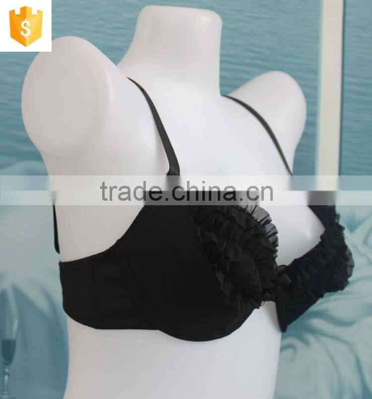 Black sexy mesh lady bra,women bra