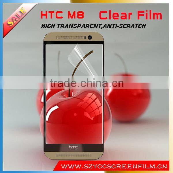 cell phone accessory for htc one m8 clear screen protector