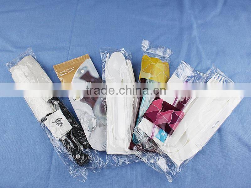 Main meal Plastic Cutlery pack