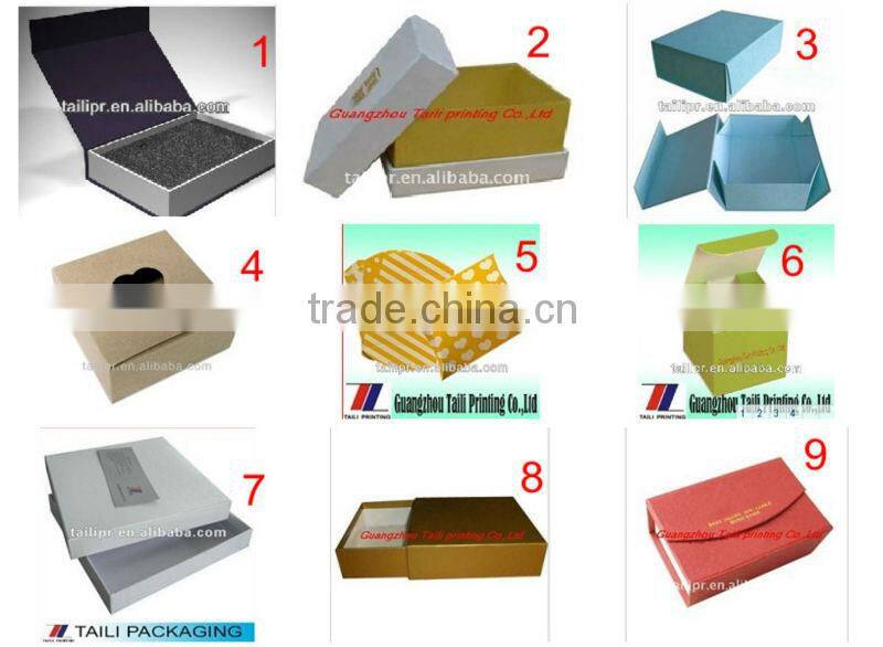 Custom Jewelry boxes for ring ,necklace,watch gift packaging