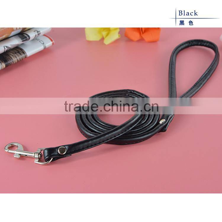 Wholesale Durable Soft Pu Leather Leash For Dogs