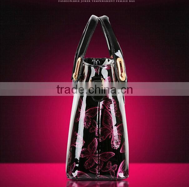 Fashion Lady Patent Leather shoulder bags handbag