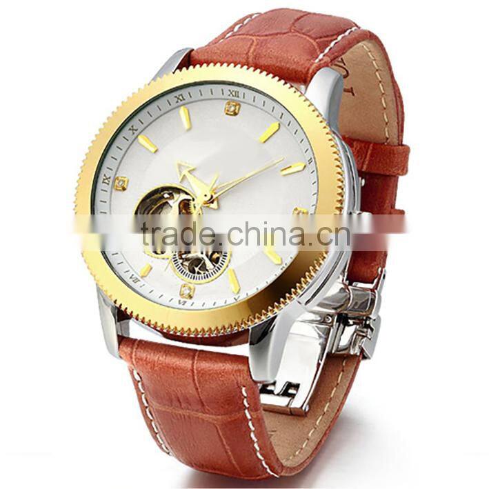 2015 Stainless steel Japan autometic movt factory Watch mens