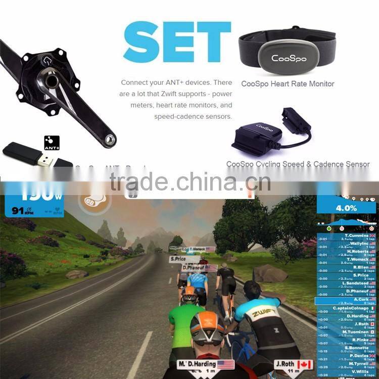 CooSpo hot sale wireless ANT+ receiver for Mac and windows